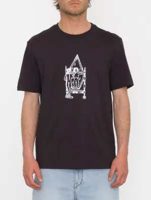 Lintell Mirror T-shirt - BLACK