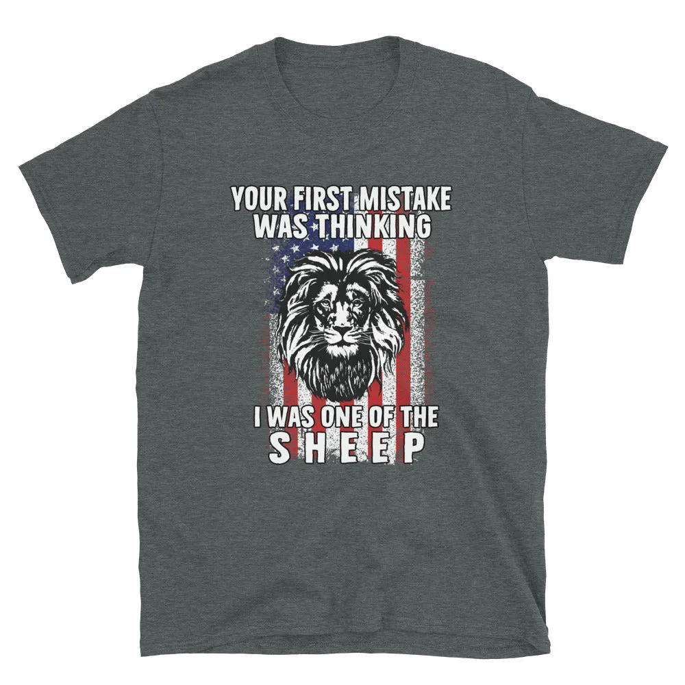 Lions not sheep Short-Sleeve Unisex T-Shirt