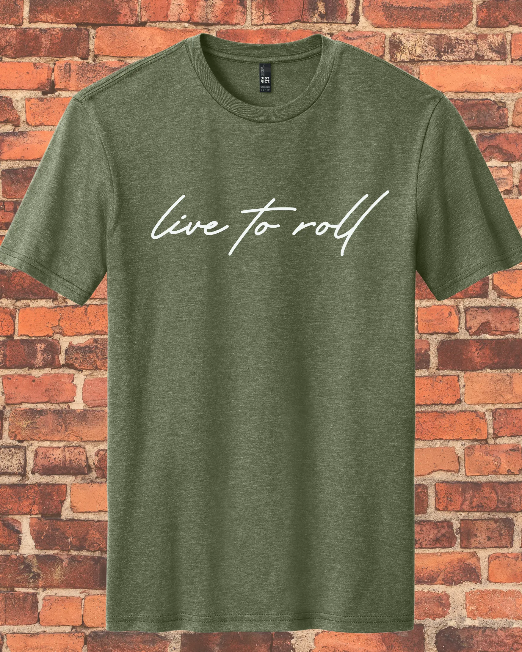 Live To Roll T-Shirts - Olive