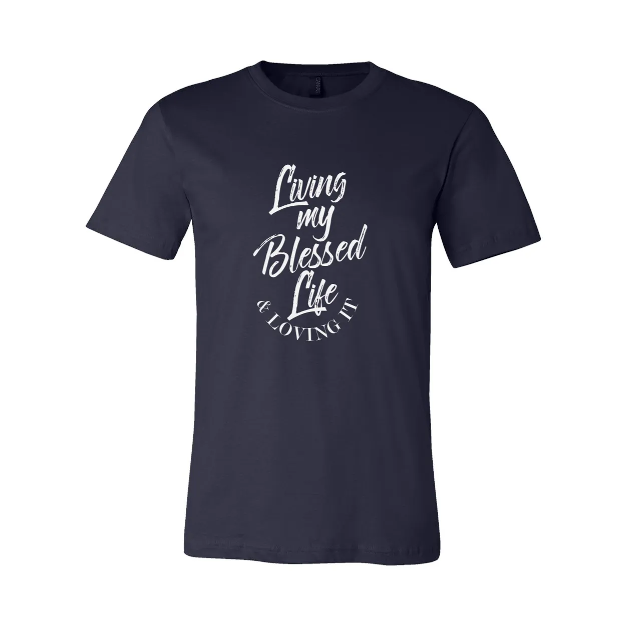 Living My Blessed LIfe Christian T-Shirt