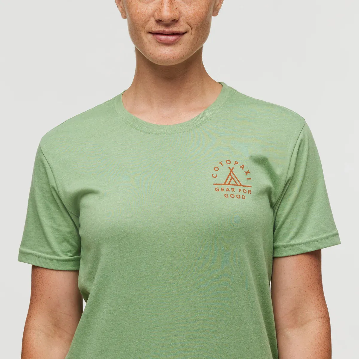 Llama Map Organic T-Shirt (Women's) - Past Season