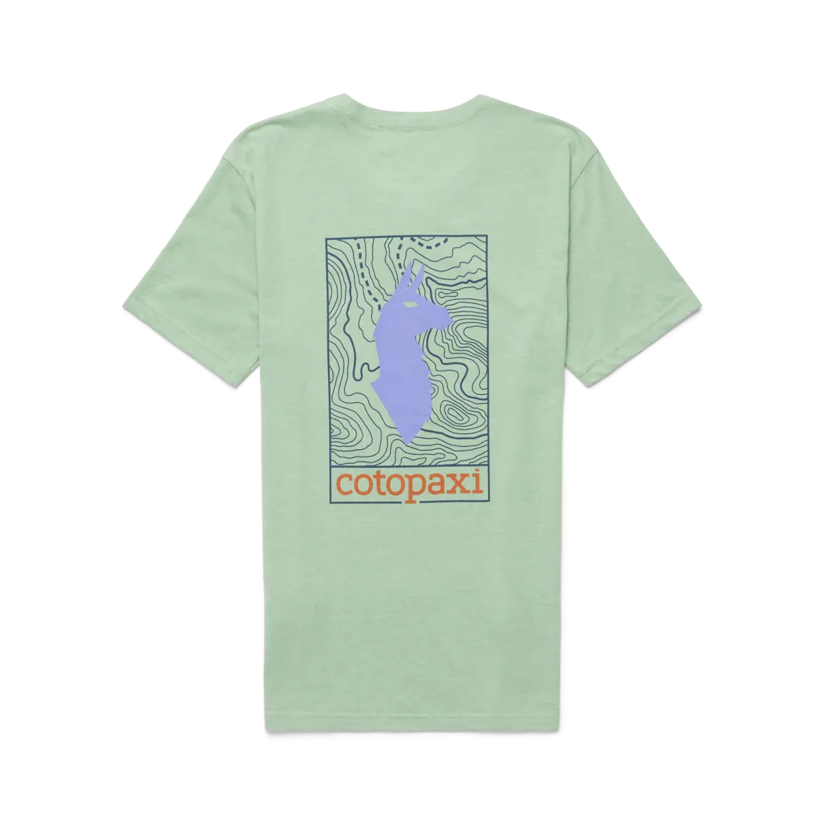 Llama Map Organic T-Shirt (Women's) - Past Season