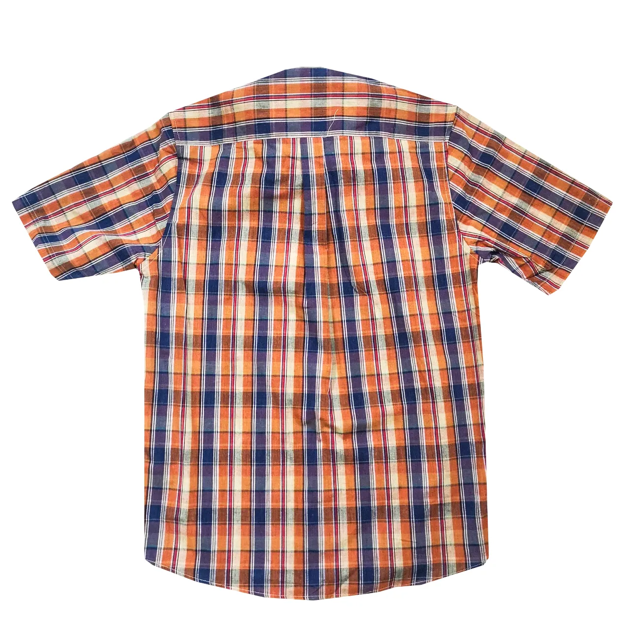 Lorenzini SS Rust Check Shirt