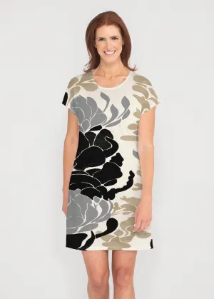 Lotus Grey (23057) ~ Lucy Tee Dress