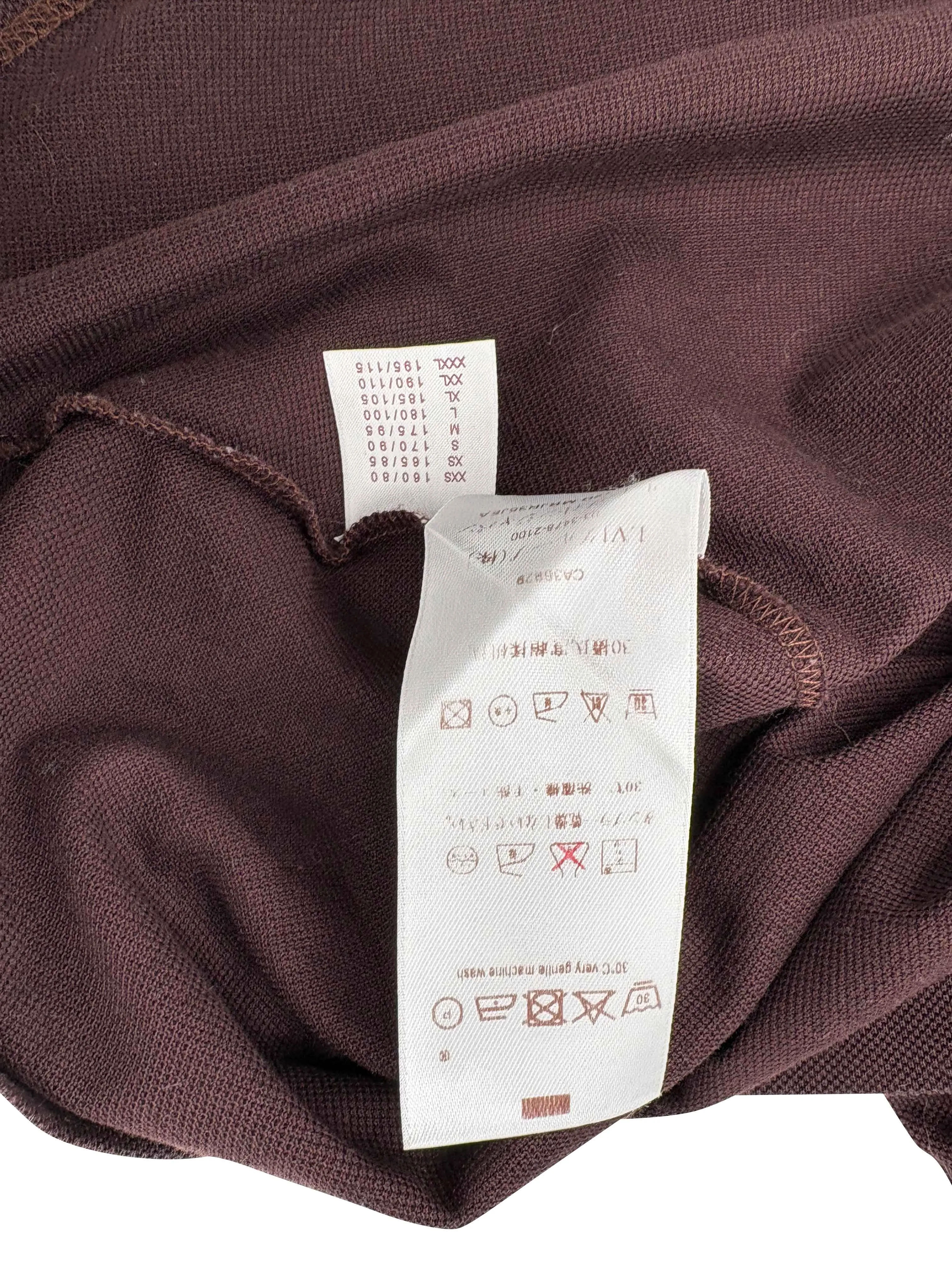Louis Vuitton Damier Collar Polo - Ebene