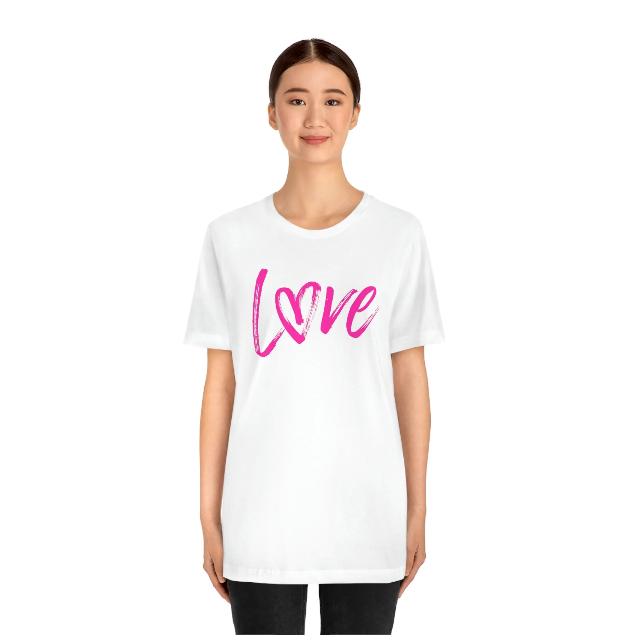 Love Brushscript Short Sleeve Tee