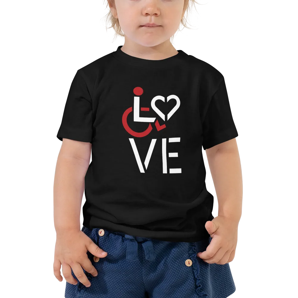 Love (for the Special Needs Community) Kid’s T-Shirts Stacked Design 1 of 3