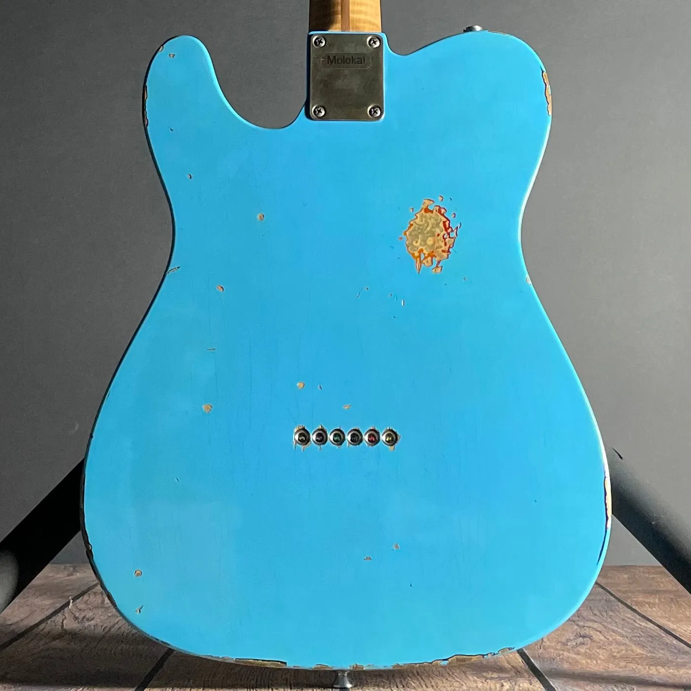 LsL Instruments BadBone 290 "Molokai", Rosewood- Desoto Blue over 3TSB (7lbs 8oz)