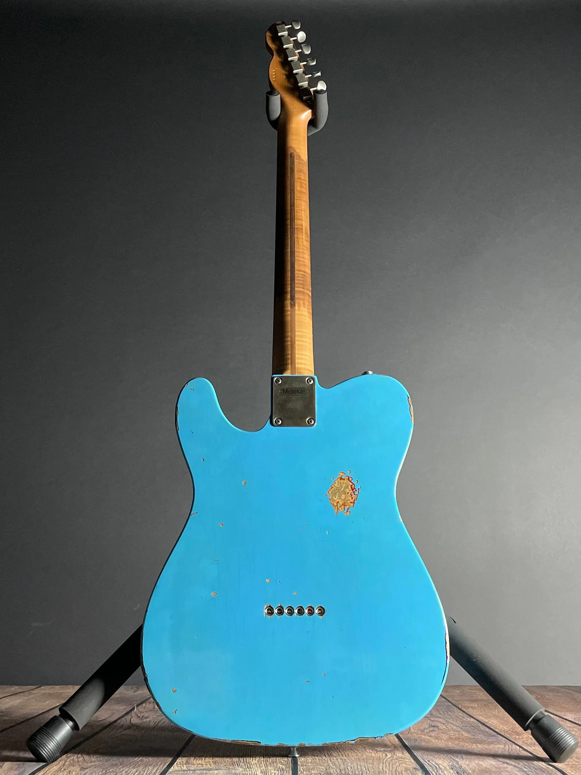 LsL Instruments BadBone 290 "Molokai", Rosewood- Desoto Blue over 3TSB (7lbs 8oz)