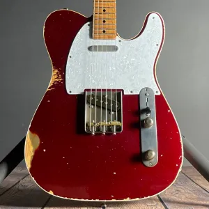 LsL Instruments T Bone "Crimson", Roasted Maple- Candy Apple Red over 3TSB (7lbs 15oz)