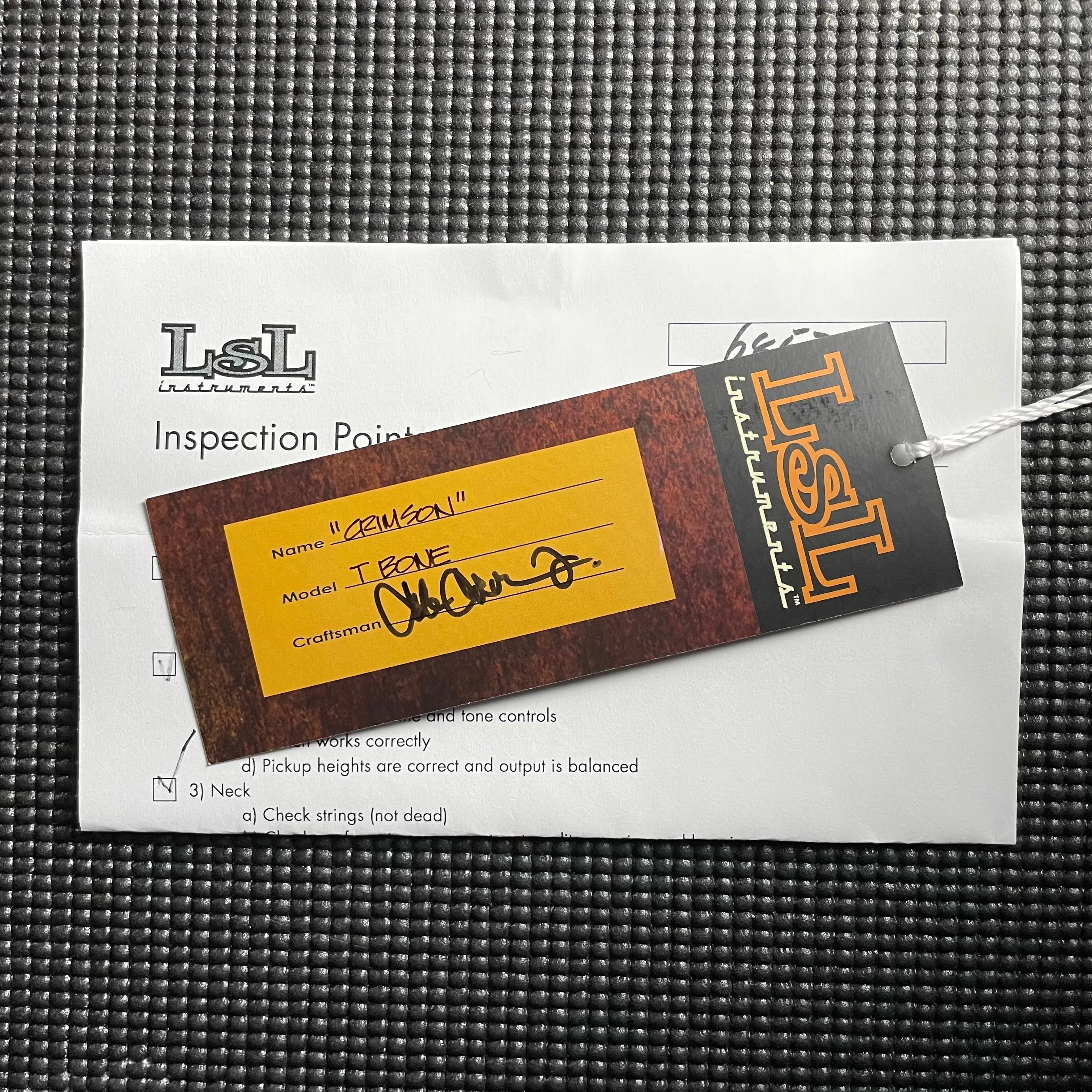 LsL Instruments T Bone "Crimson", Roasted Maple- Candy Apple Red over 3TSB (7lbs 15oz)