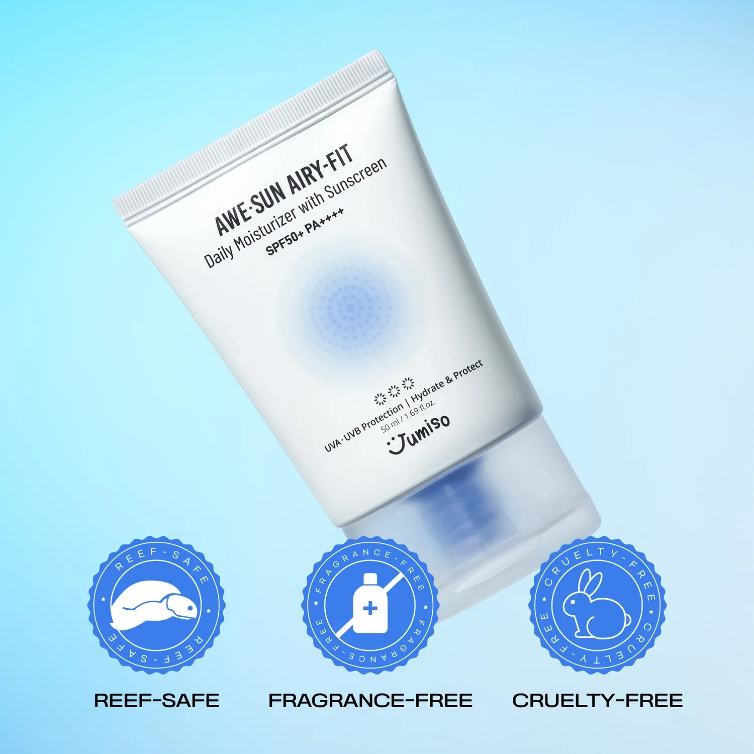 < New arrival > JUMISO - Awe.Sun Airy-fit Daily Moisturizer with Sunscreen SPF50  PA     - 50ml