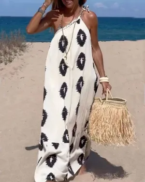 Lucía® | Elegant Maxi Dress In A Relaxed Fit