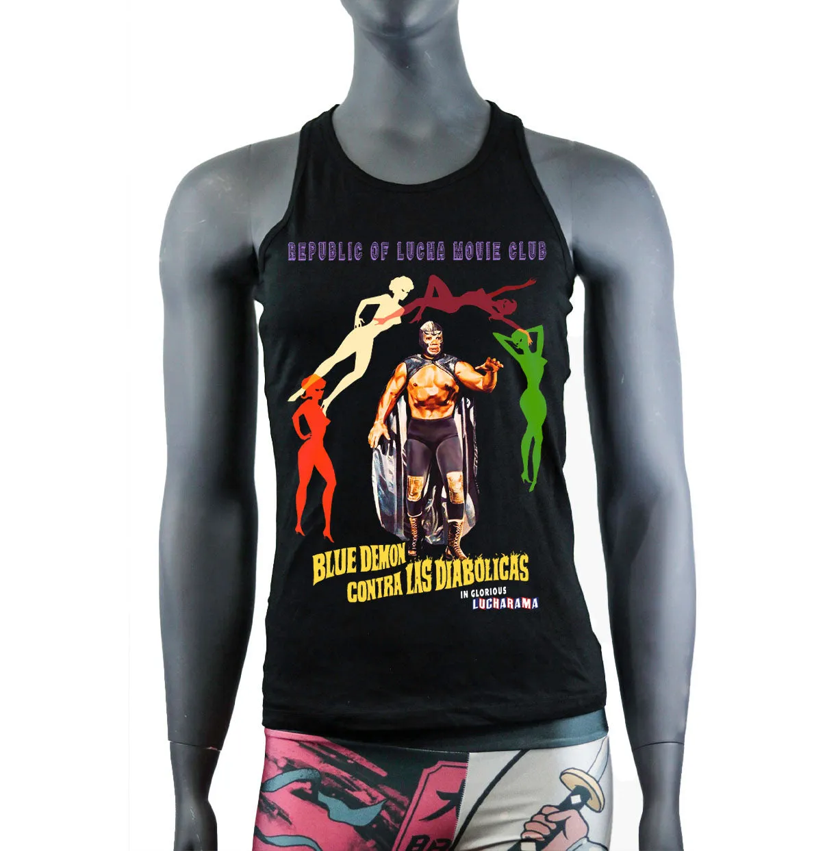Lucha Movie Club: "BLUE DEMON CONTRA LAS DIABOLICAS" t-shirt