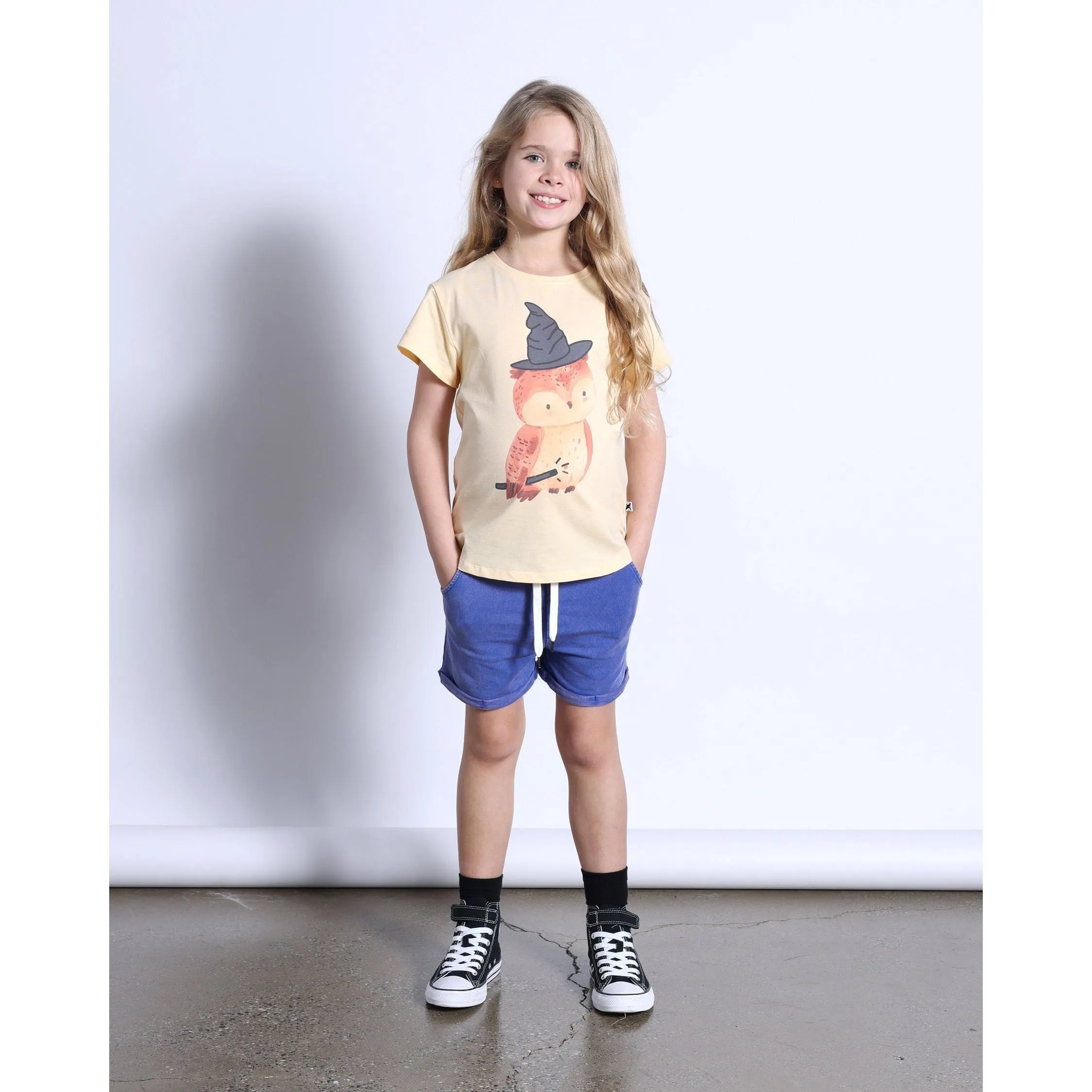 Magic Owl Tee- Lemon Marle