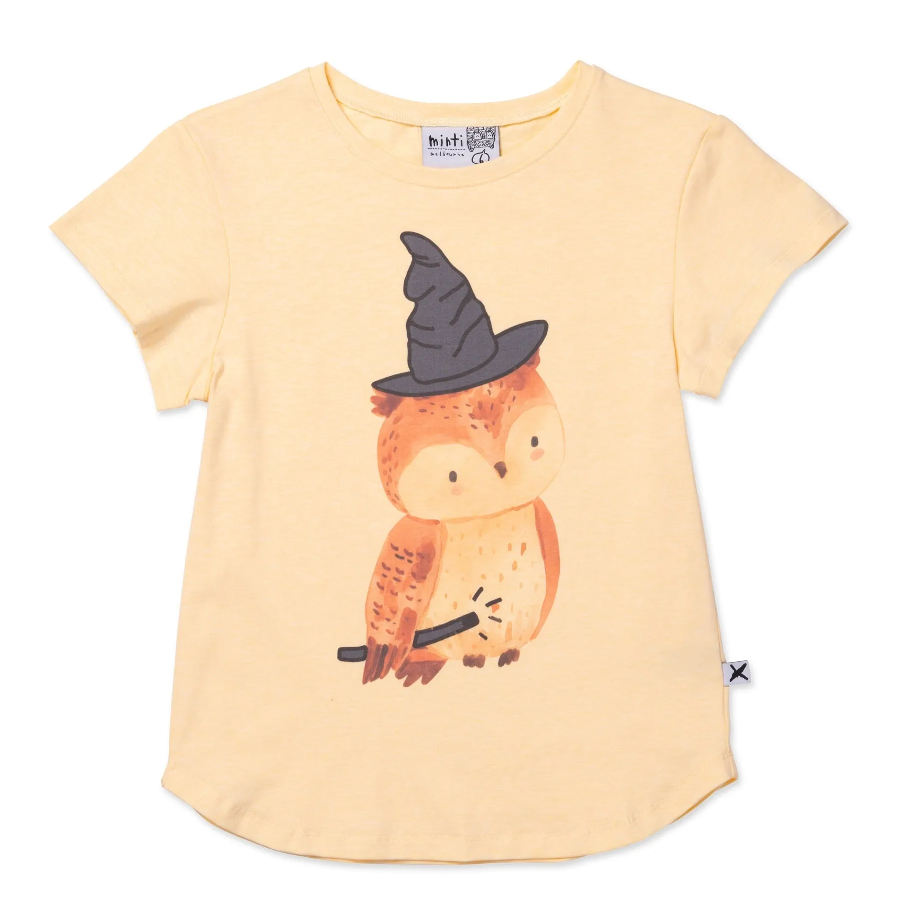 Magic Owl Tee- Lemon Marle