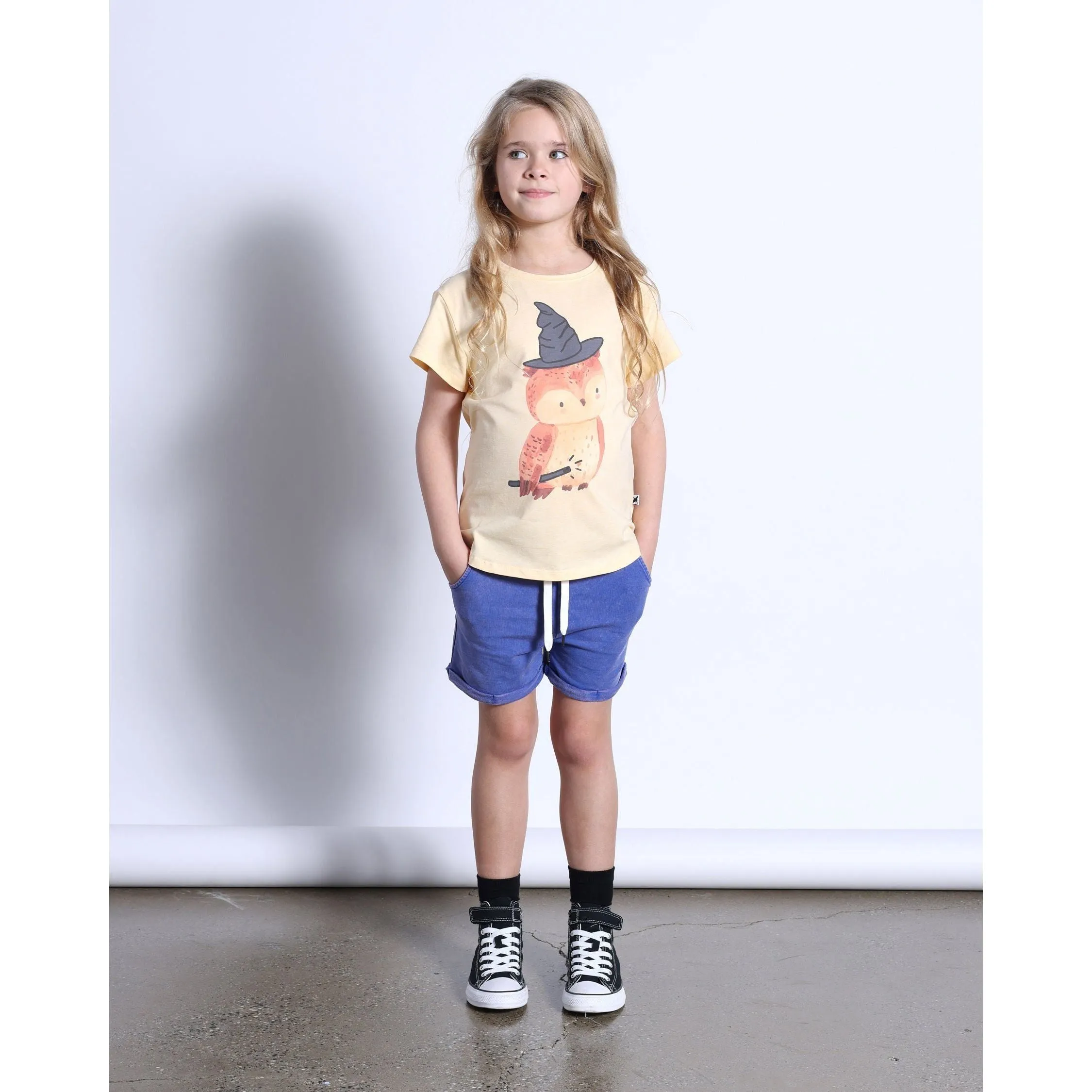 Magic Owl Tee- Lemon Marle