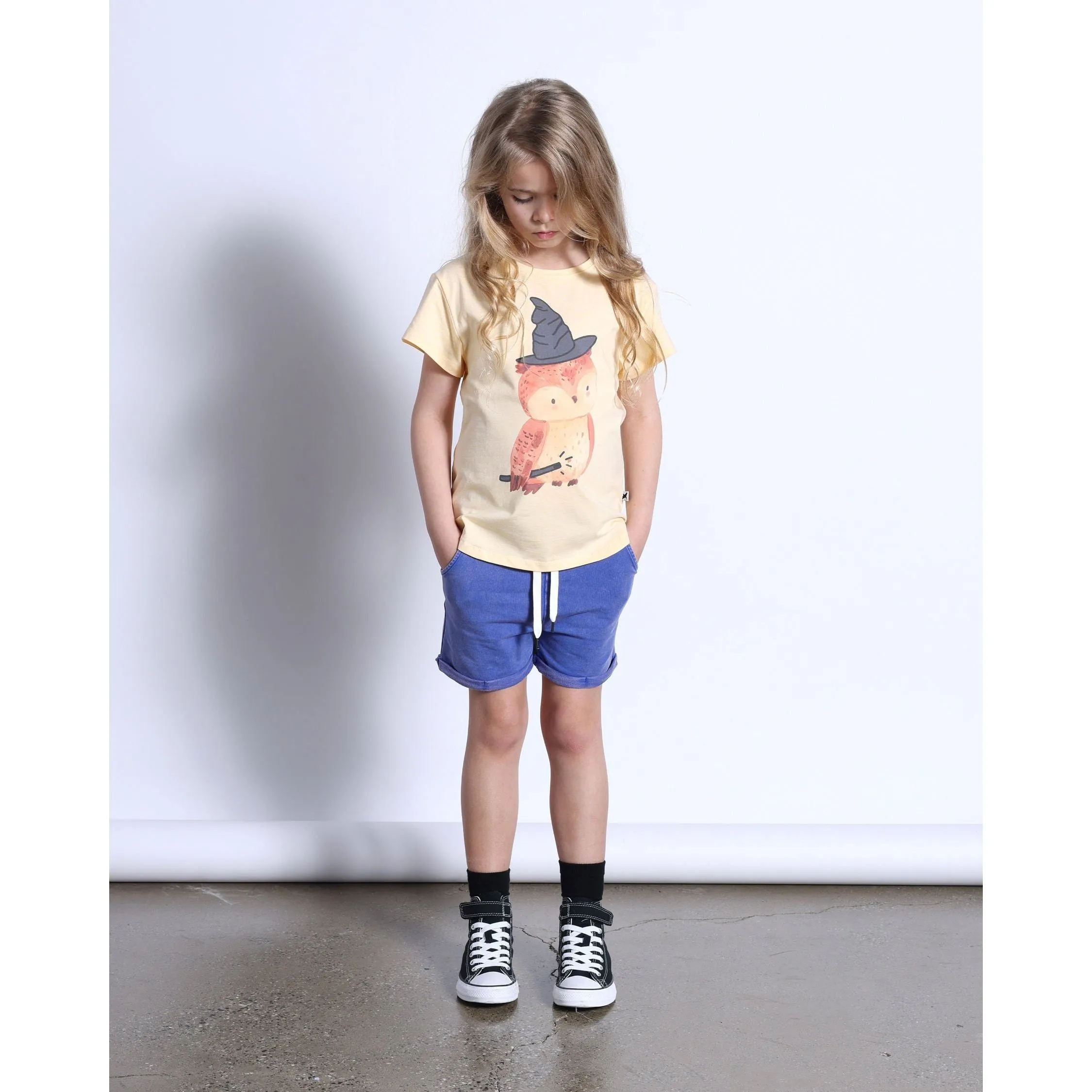 Magic Owl Tee- Lemon Marle