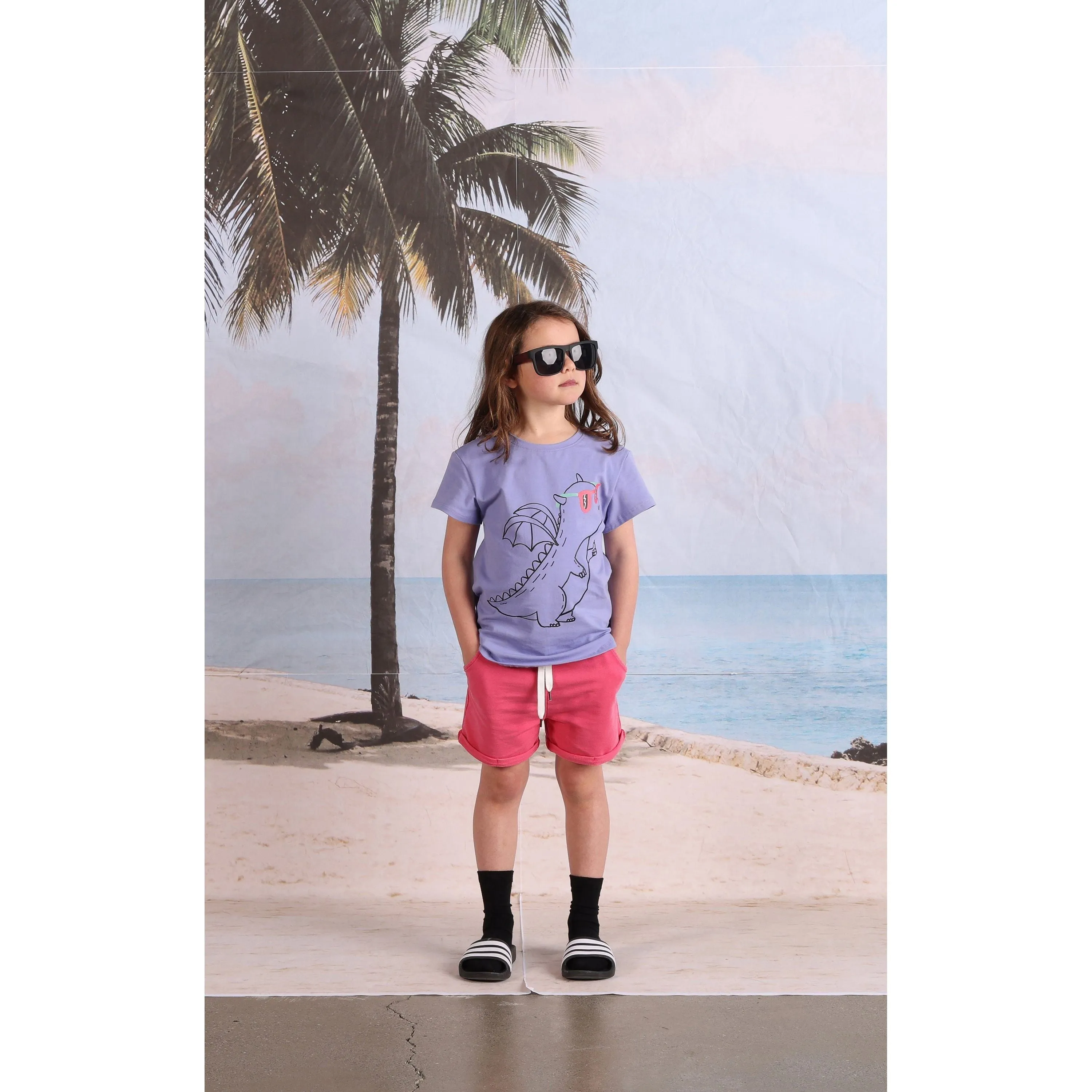 Magicool Tee- Purple