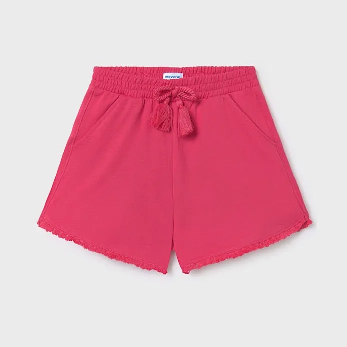Mayoral Older Girls Shorts 272 Hibiscus