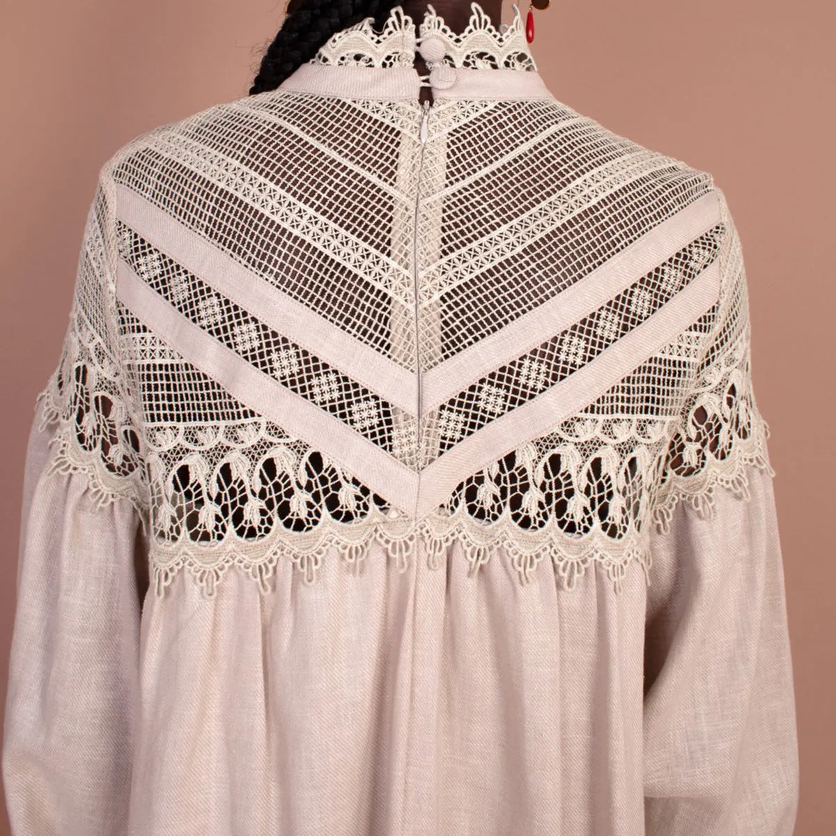 Meadows Vinca Dress Cream