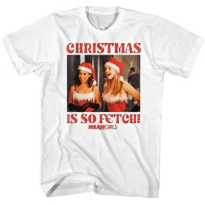 Mean Girls Xmas So Fetch White T-Shirt