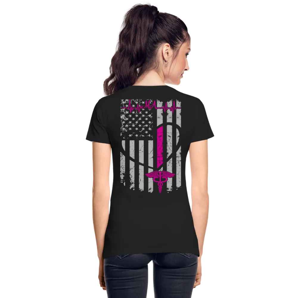 Medical Assistant Flag  Women’s Premium Organic T-Shirt (CK1245) Updated  