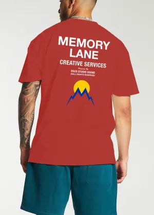 MEMORY LANE Blast Creative Services Tee (Red)