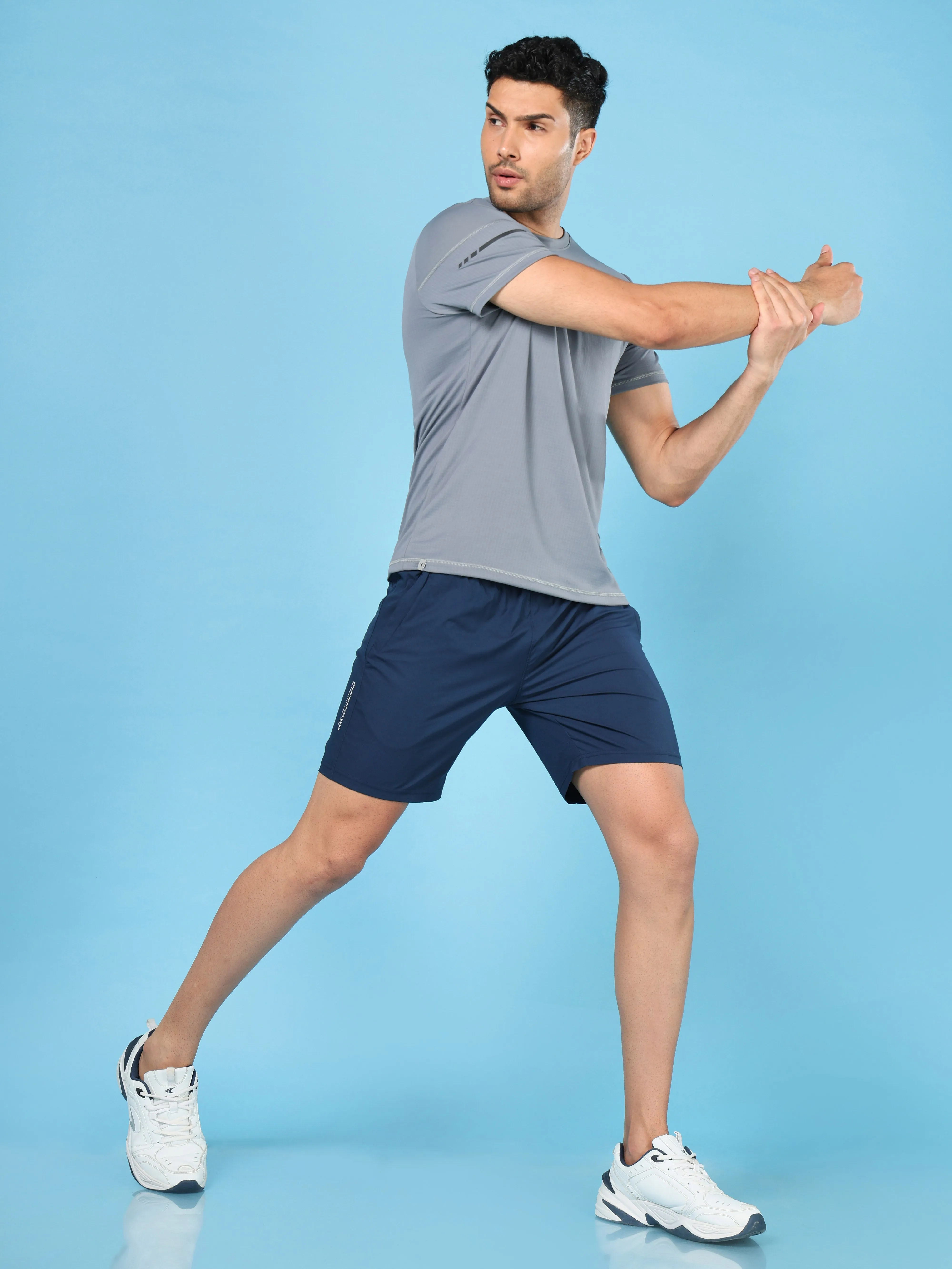 Men Solid Relax Fit Shorts with TECHNOLITE