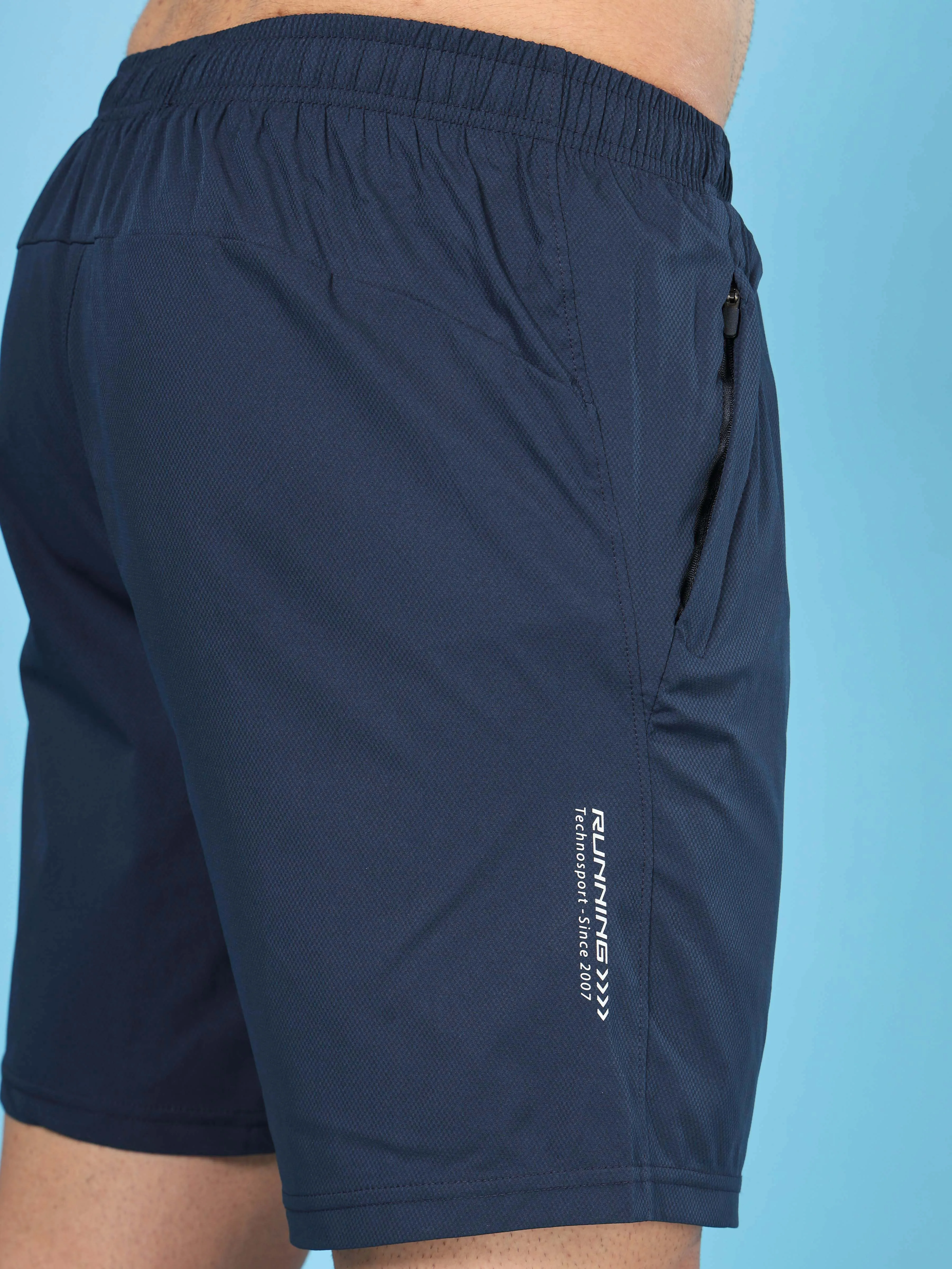 Men Solid Relax Fit Shorts with TECHNOLITE