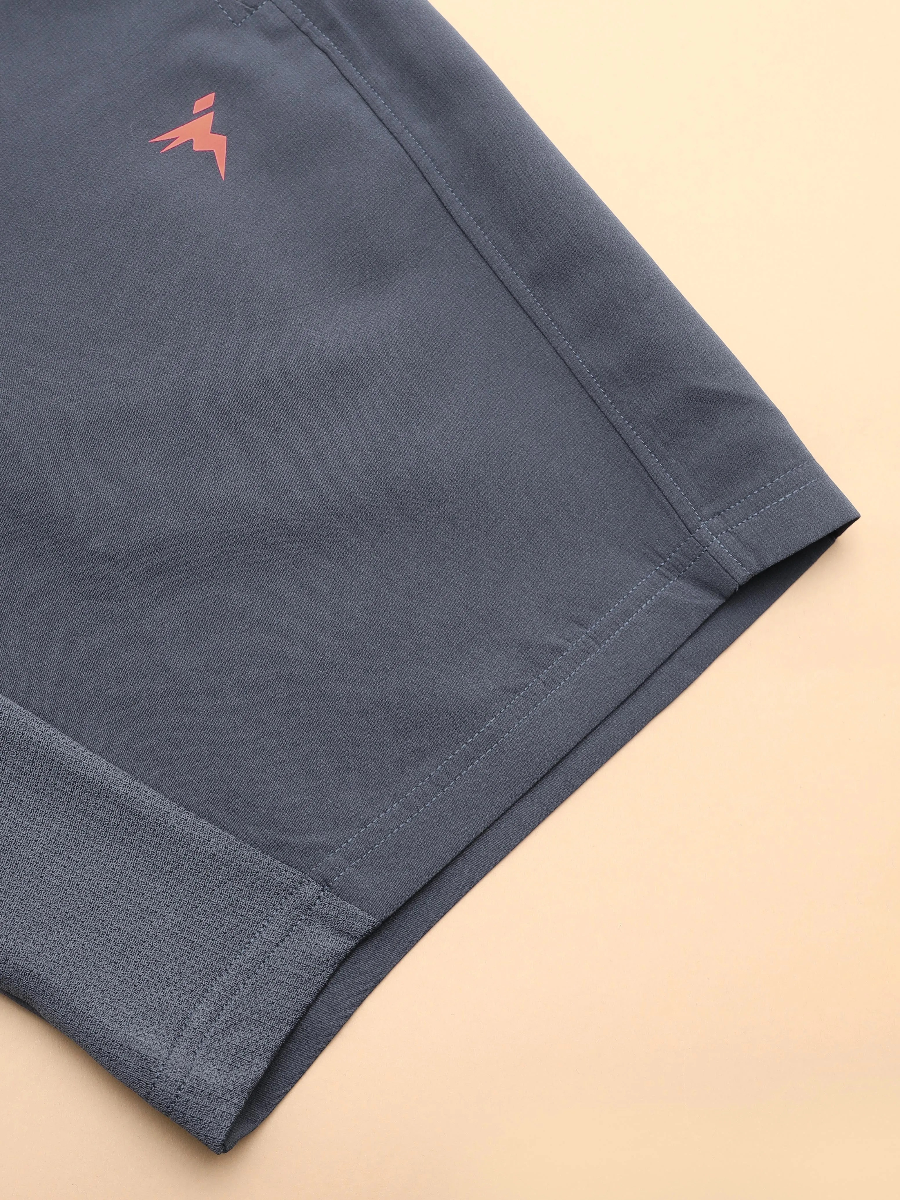 Men Solid Slim Fit Shorts with TECHNOLITE
