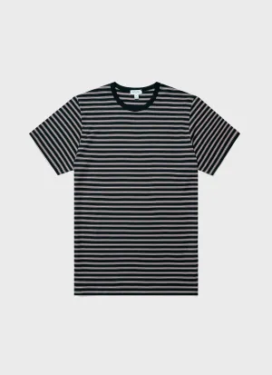Men's Classic T-shirt in Navy/Undyed