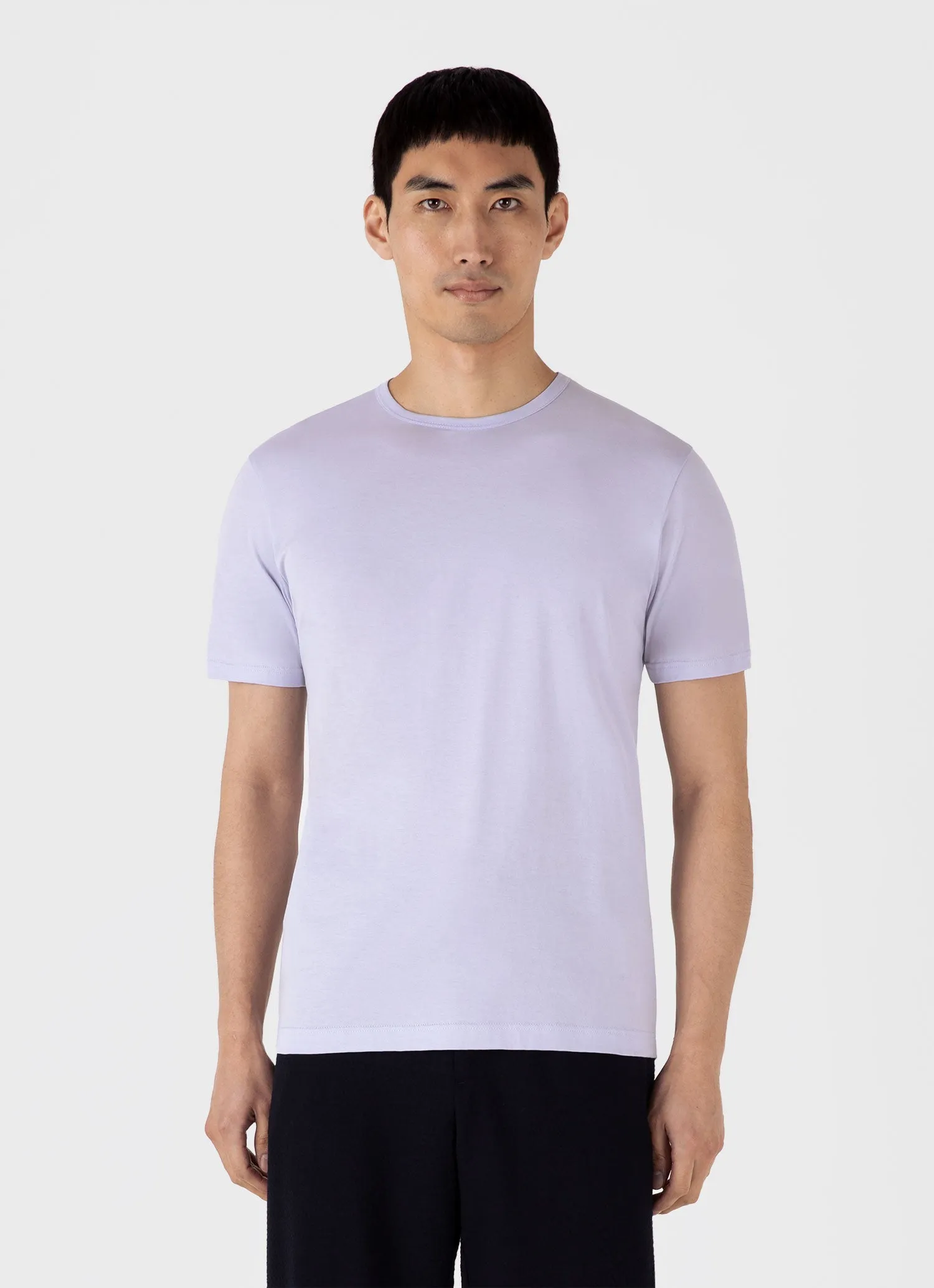 Men's Classic T-shirt in Pale Lilac