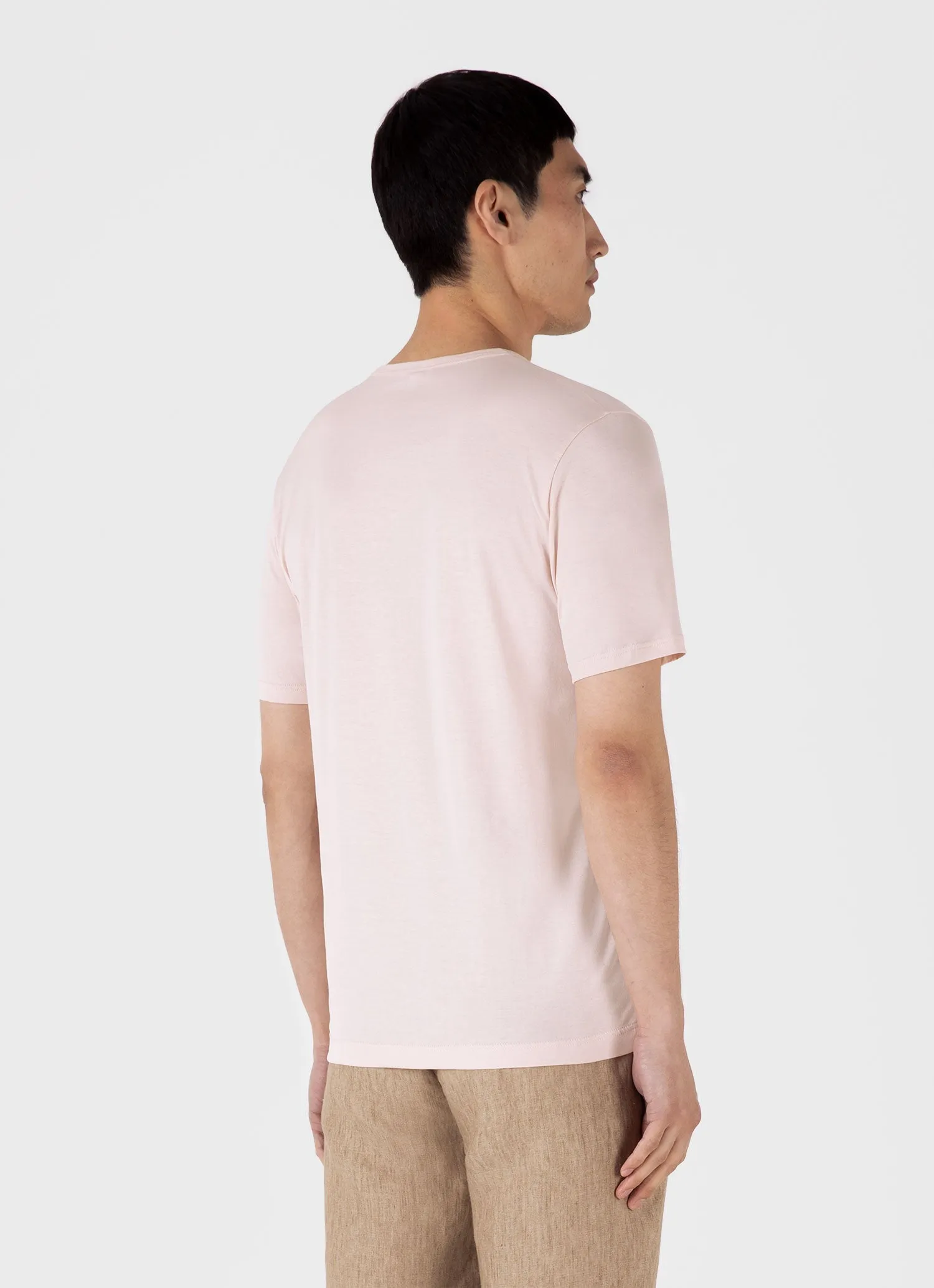 Men's Classic T-shirt in Pastel Pink