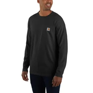 Men's Force Relaxed Fit Midweight Long-Sleeve Pocket T-Shirt - (Big)