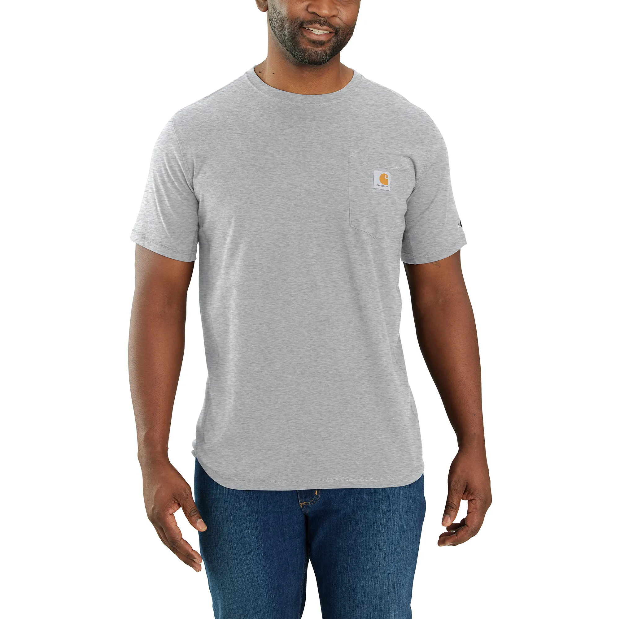 Men's Force Relaxed Fit Midweight Short-Sleeve Pocket T-Shirt