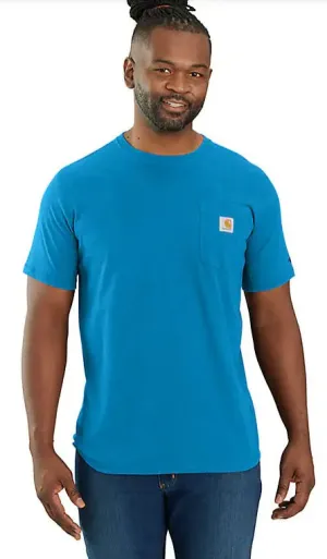 Men's Force Relaxed Fit Midweight Short-Sleeve Pocket T-Shirt