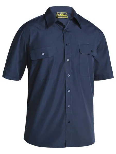 Mens Permanent Press Shirt- Short Sleeve