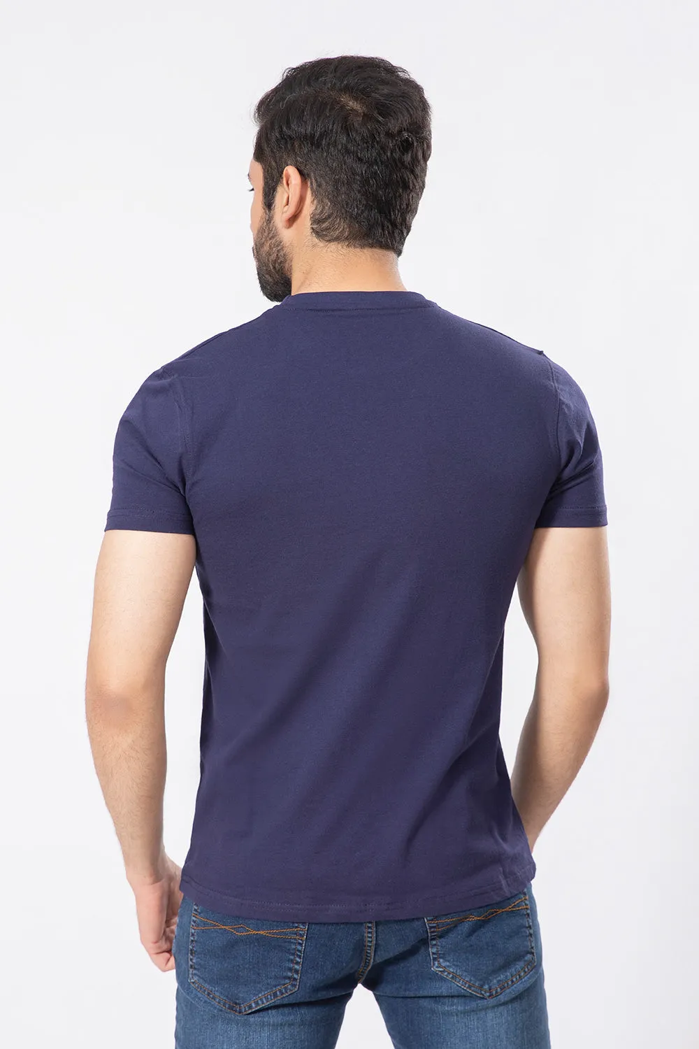 Men’s "Fred" Crewneck T-Shirt in Cotton