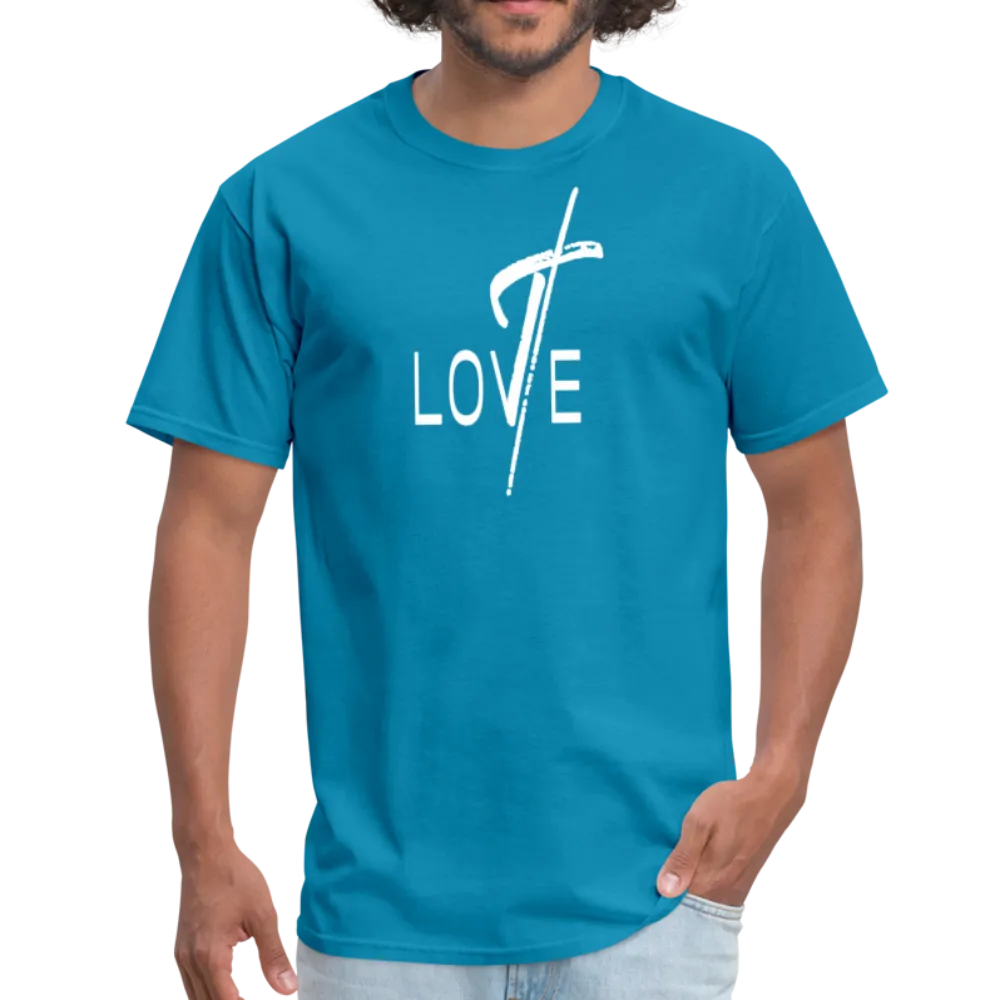 Men's T-Shirt, Love Short Sleeve Graphic Tee