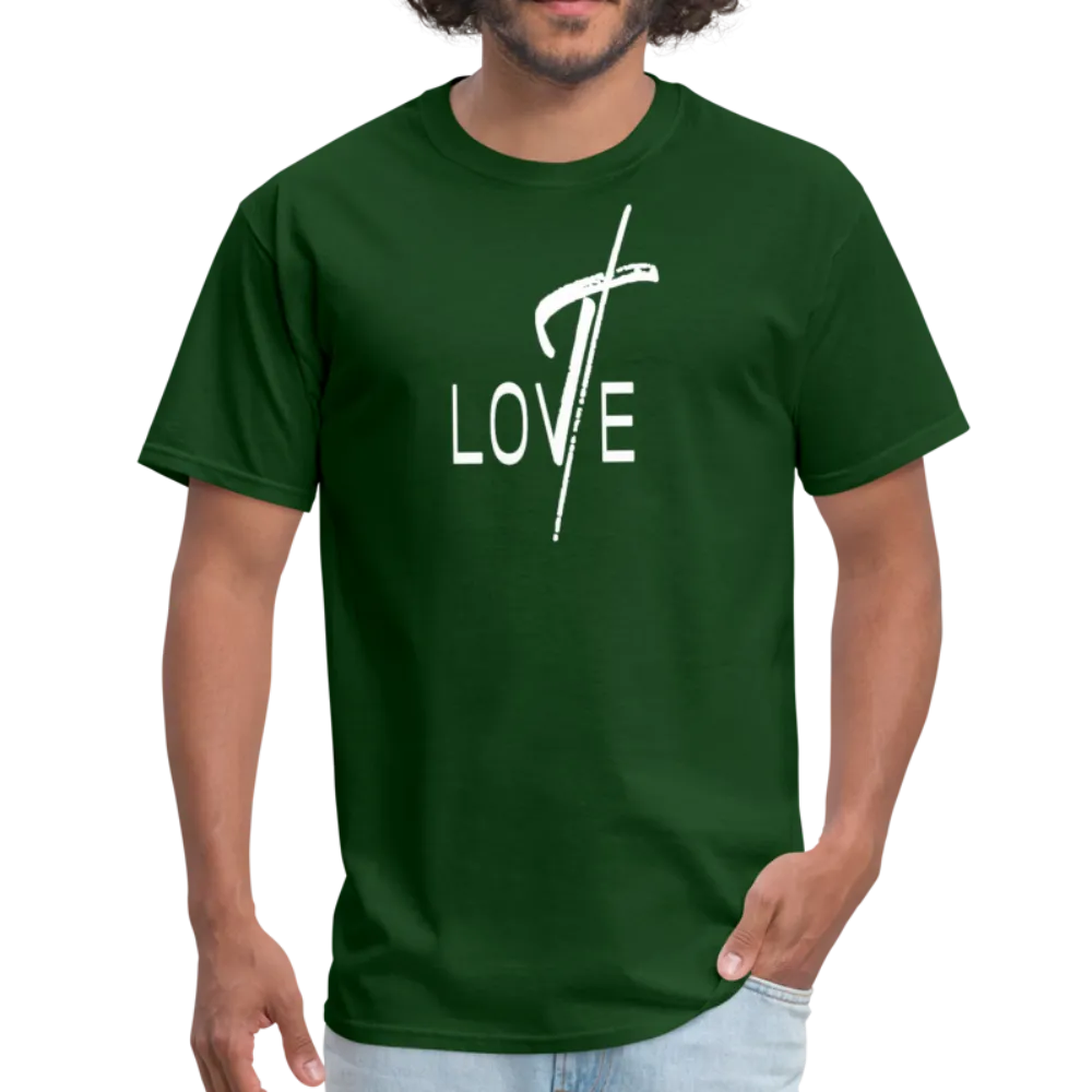 Men's T-Shirt, Love Short Sleeve Graphic Tee