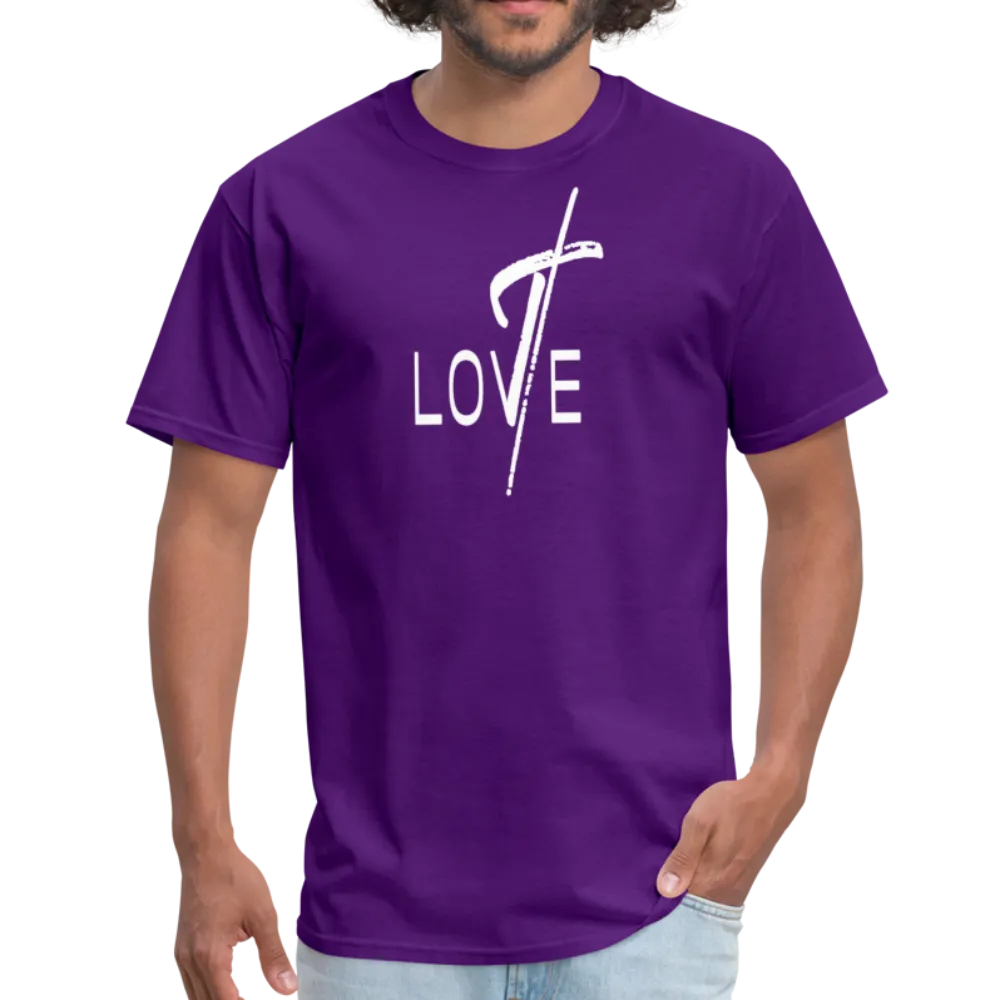 Men's T-Shirt, Love Short Sleeve Graphic Tee