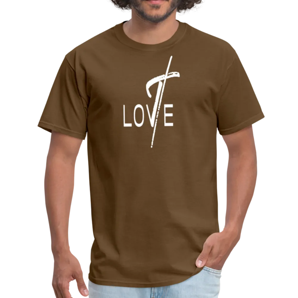 Men's T-Shirt, Love Short Sleeve Graphic Tee
