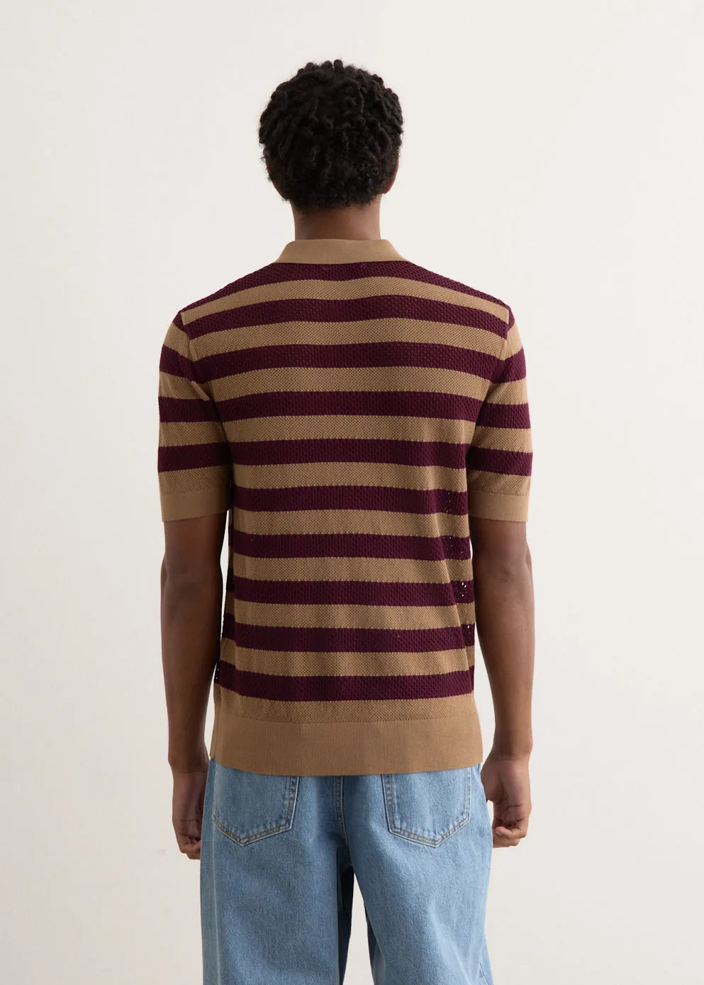 Mercy Stripe Polo