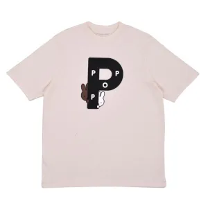 miffy big p t-shirt off white