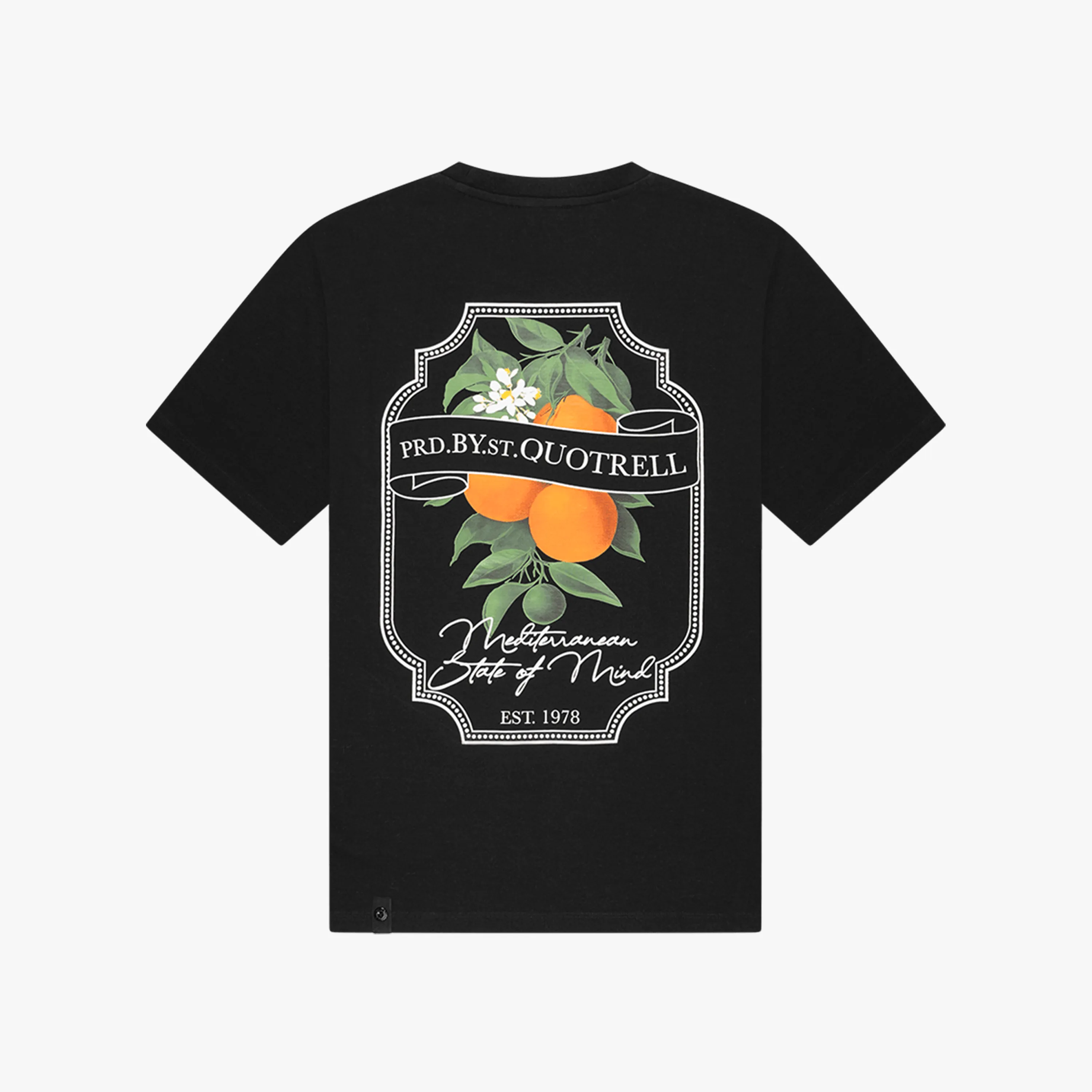 MINEOLA TEE | BLACK/WHITE