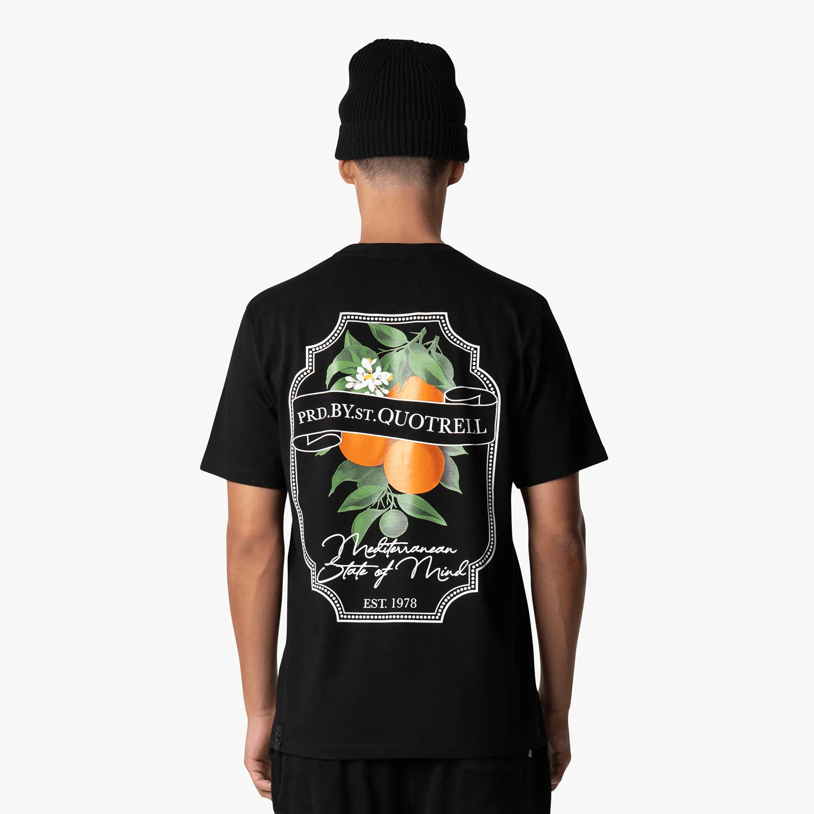 MINEOLA TEE | BLACK/WHITE