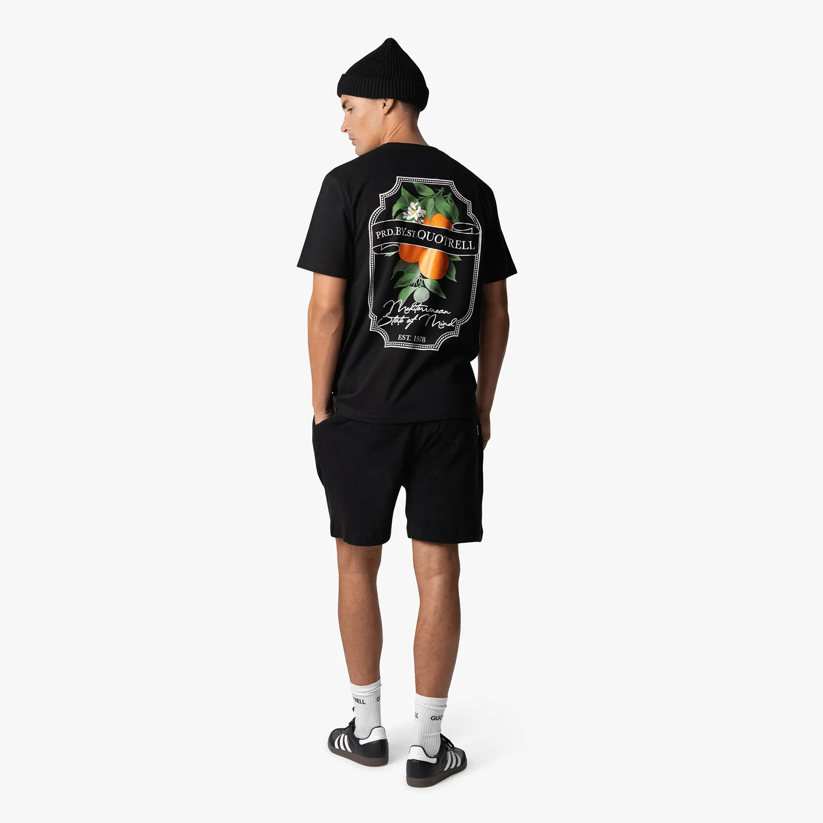 MINEOLA TEE | BLACK/WHITE