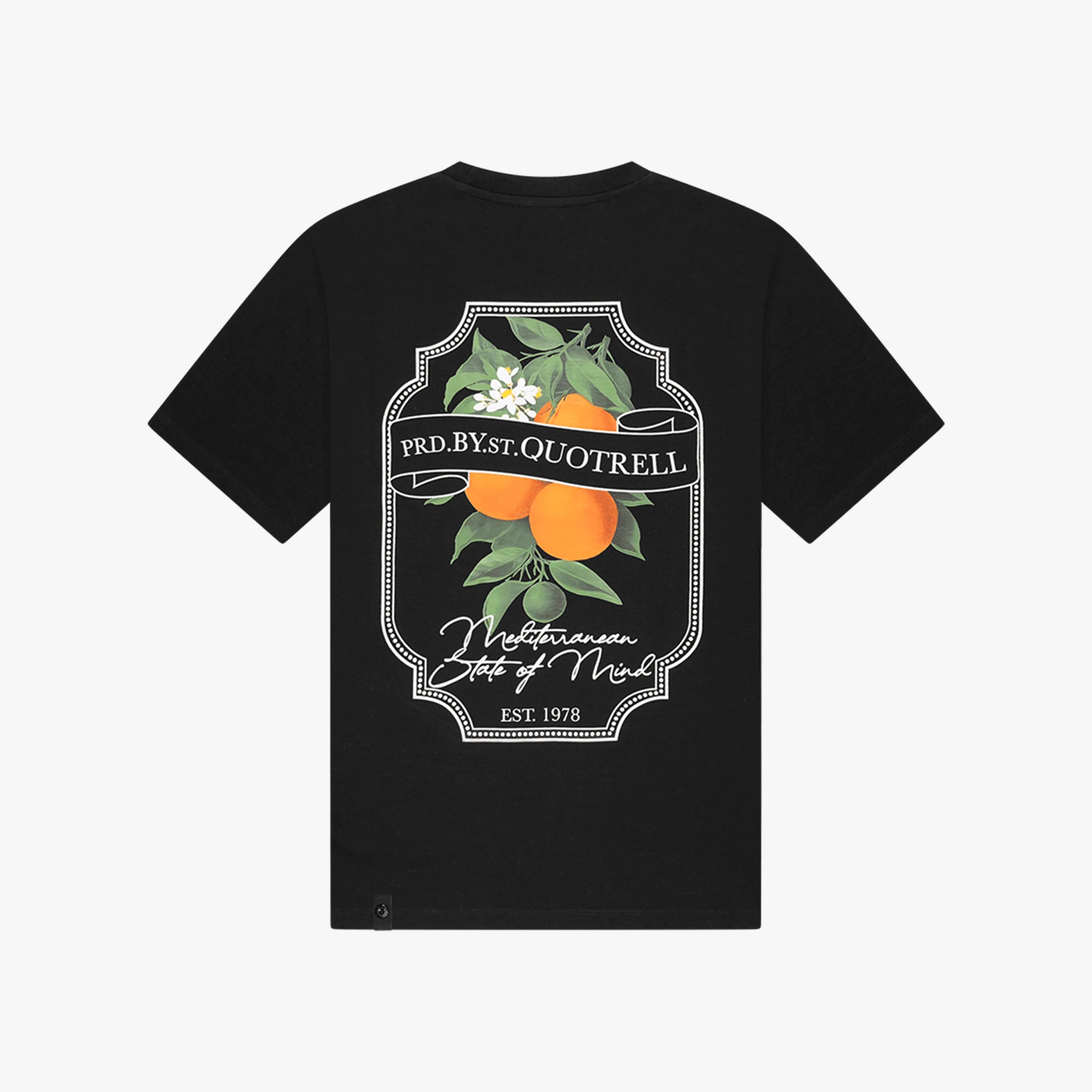 MINEOLA TEE | BLACK/WHITE