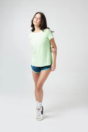 Mint Motion Tee – Short Sleeve, Flexible & Refreshed